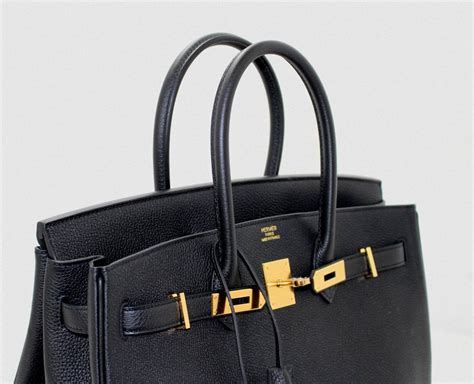 hermes black togo leather birkin|hermes birkin 35 size.